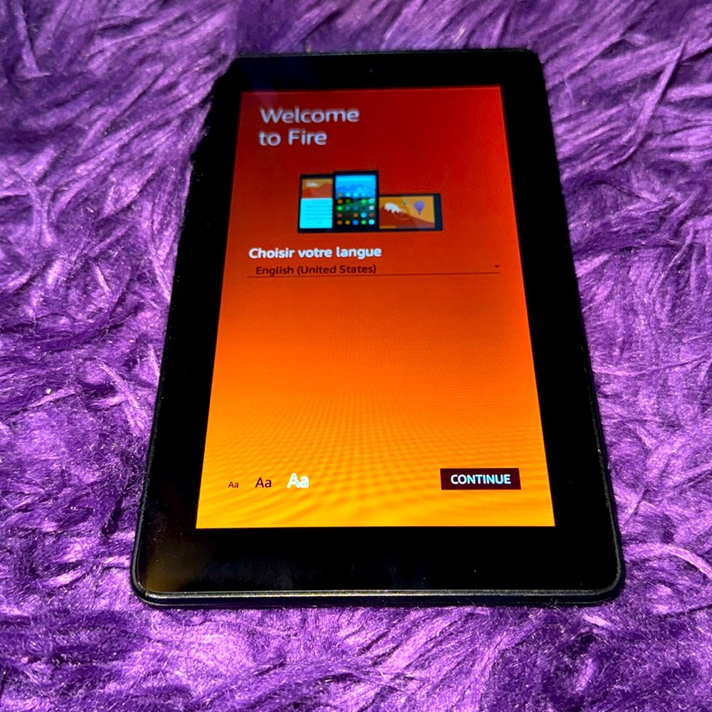 Amazon Fire Tablet Model # SV98LN